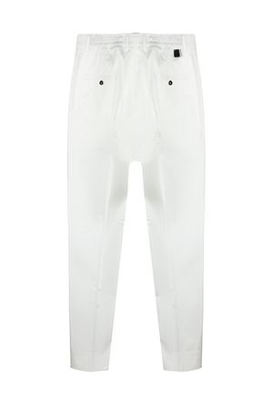 Pantalone in cotone bianco LOW BRAND | LP26019A001